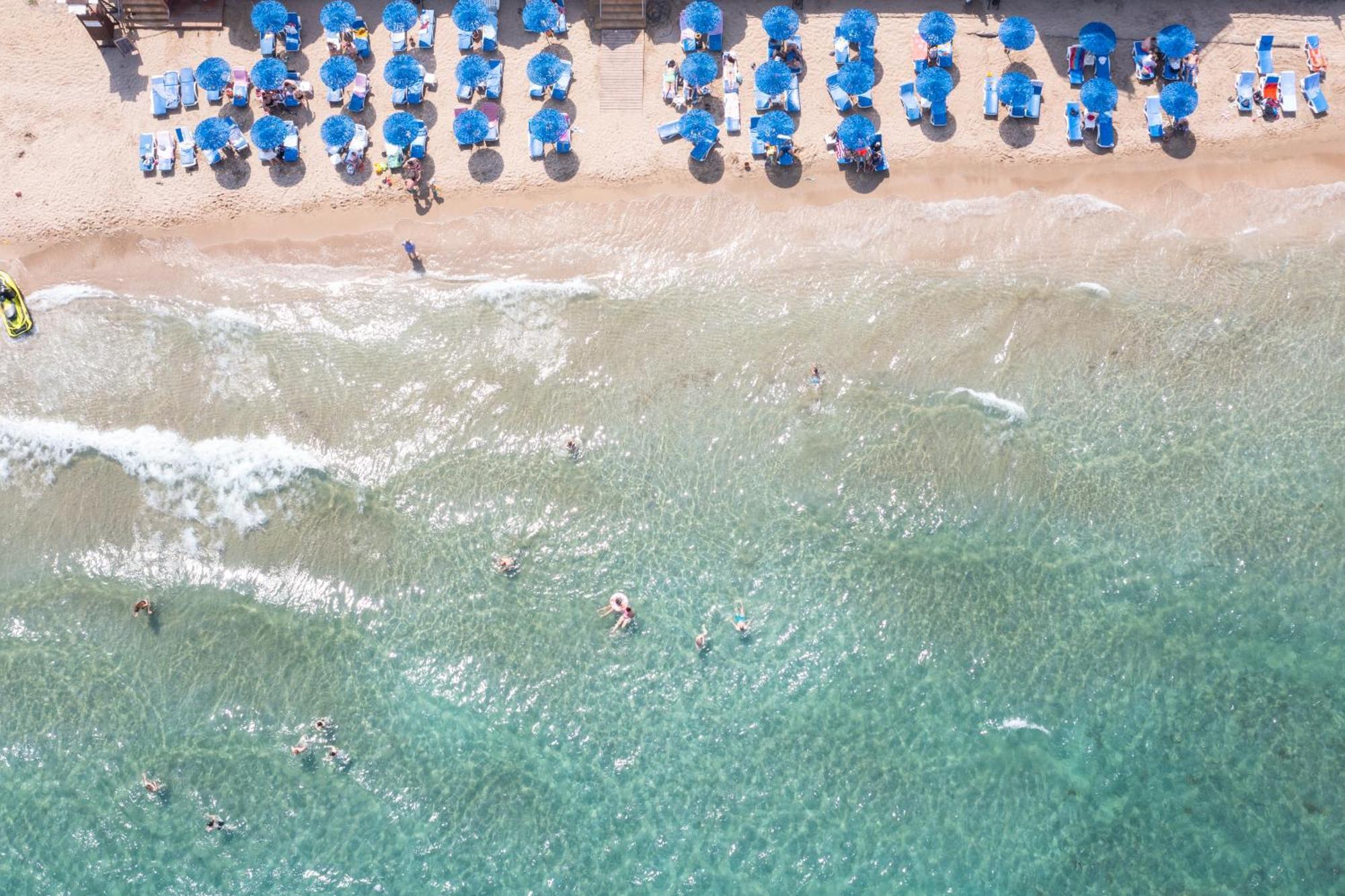 Mimoza Beach Hotel Agios Sergios Exterior photo